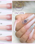 Large 100g Nude Builder Gel for Strong Nail Extensions & Repair