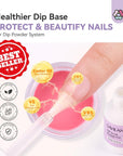 Dip Powder Base Coat with Replacement Brushes (Ships to US Only)