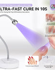 Gooseneck UV Nail Lamp with 360?? Adjustable Light (Ships to US Only)