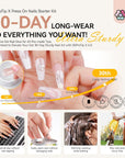 Elegant Wedding Press-On Nails for Brides