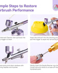 Airbrush Cleaner Kit for Smooth Clog-Free Performance