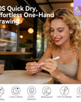 12 Nail Art Pens for Creative DIY Nail Designs
