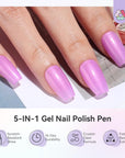 6 Pearl Cat Eye Gel Pens for Aurora Nail Effects (Ships to US Only)