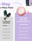 6 Nude Cat Eye Gel Pens for Effortless Salon Nails (Ships to US Only)