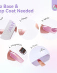 6 Nude Cat Eye Gel Pens for Effortless Salon Nails (Ships to US Only)