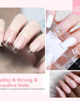 high quality clear nail dip powder kit
