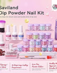 Saviland Dip Powder Nail Kit with Drill