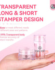 French Tip Nail Stamper Kit for Perfect Smile Lines