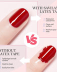 why meed peel off liquid latex for nails