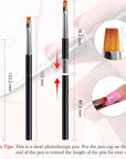 60g Clear Nail Extension Gel Set