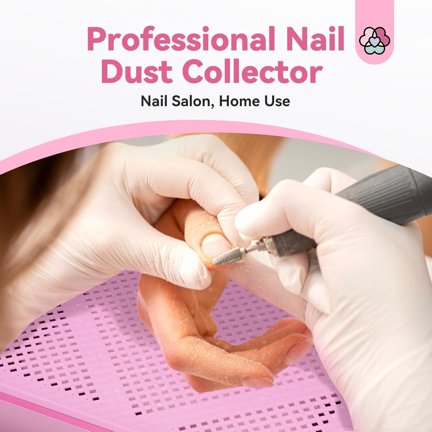 Nail Dust Collector 60W Powerful Vacuum System | SAVILAND – Saviland