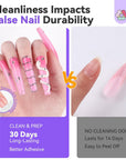 solid gel nail glue for false nail