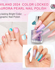 long lasting Aurora Nail Polish set