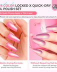 quick dry ombre nail polish colors