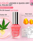 65.3% oil-based ombre nail polish set