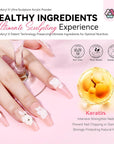 Saviland pink acrylic powder 150g