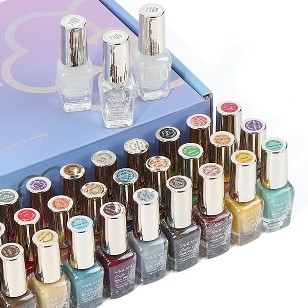 36 Colors Nail Polish Set | SAVILAND