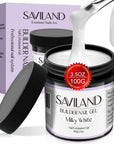 White Builder Gel for Strong Nail Extensions & Repair