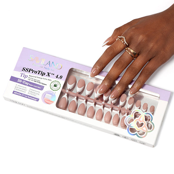 Short Almond French Press On Nails (Ships to US Only) – Saviland