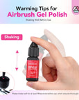Saviland Airbrush Gel Nail Polish Set