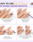 Saviland Nail Glue Remover for Press on Nails
