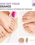 Saviland Press on Nails Small Nail Beds