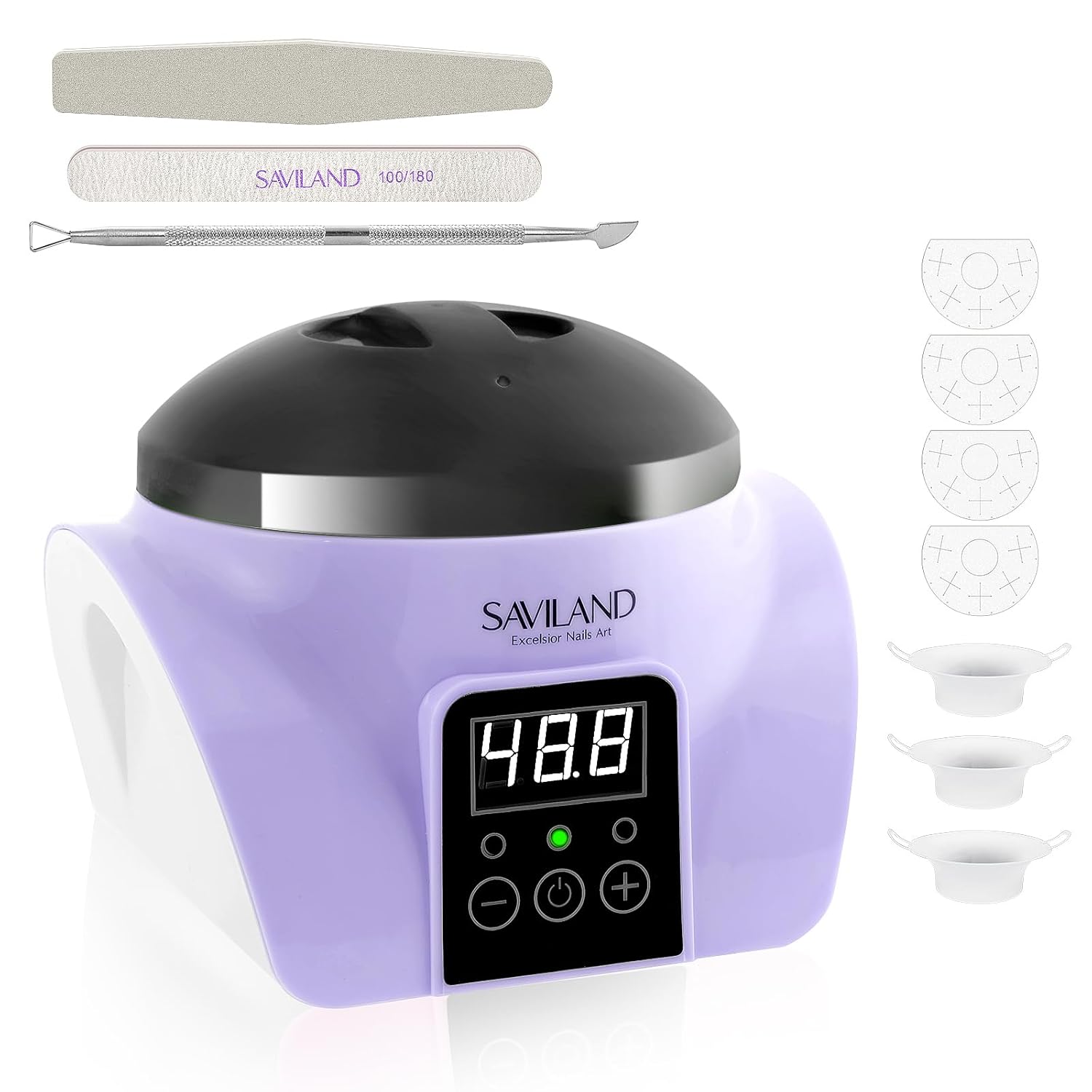 Electric Nail Polish Remover Machine with Soaking Bowl (Ships to