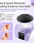 Saviland Steam Gel Nail Polish Remover