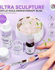 acrylic nails aromatherapy bless