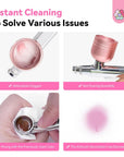 Instant Airbrush Cleaner for Clog-Free Performance