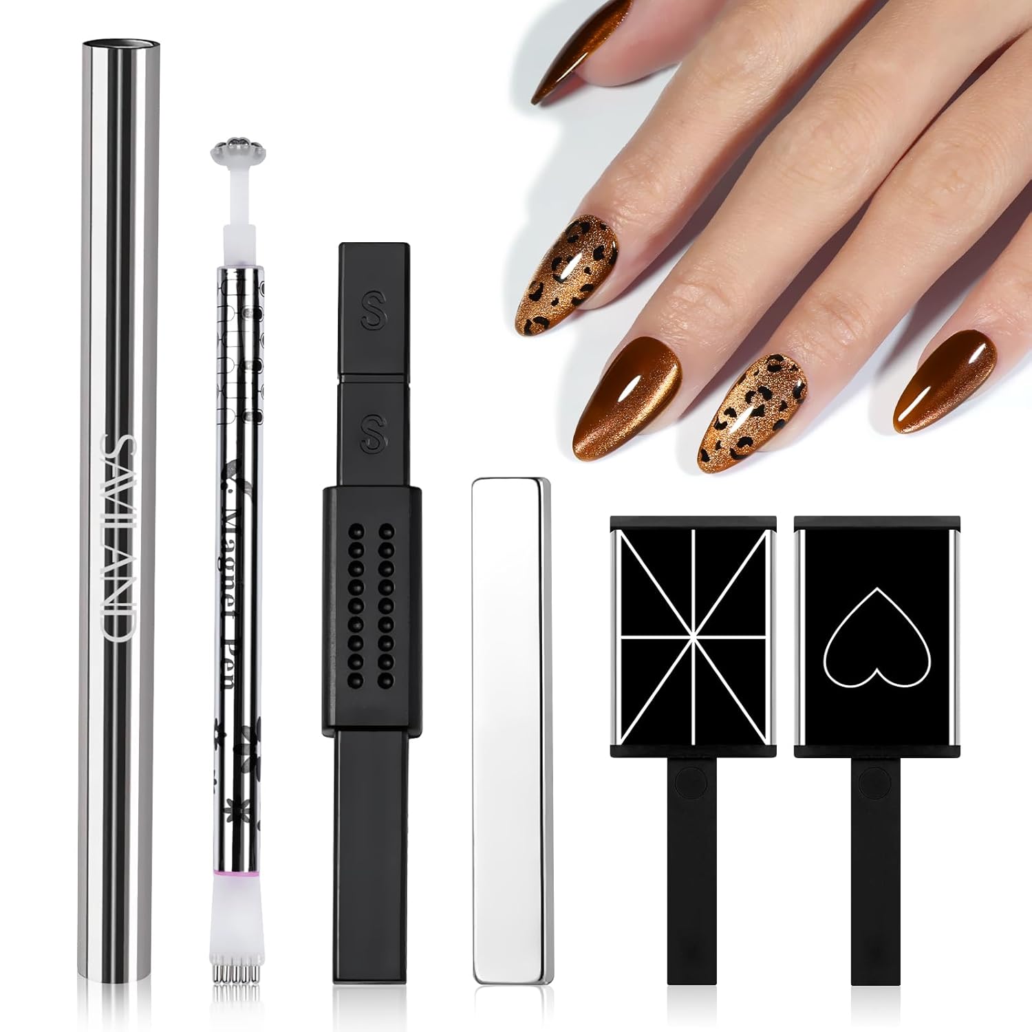 Cat Eye Magnet Set for Nails | SAVILAND