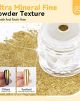 Why choose Saviland gold chrome powder