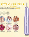 professional gel nail kit with nail drill-20000rpm