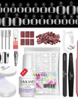Saviland gel toe nails kit with nail glue