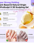 ingredient of 3d sculpting gel for nails