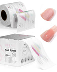100pcs reusable nail forms