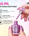 Saviland glitter nail art kit