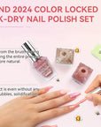sheer nail polish colors set