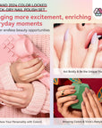 best sheer nail polish from Saviland