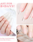 long lasting clear poly gel