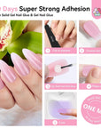 usages of the Saviland french ombre press on nails