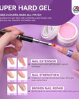 super hard gel