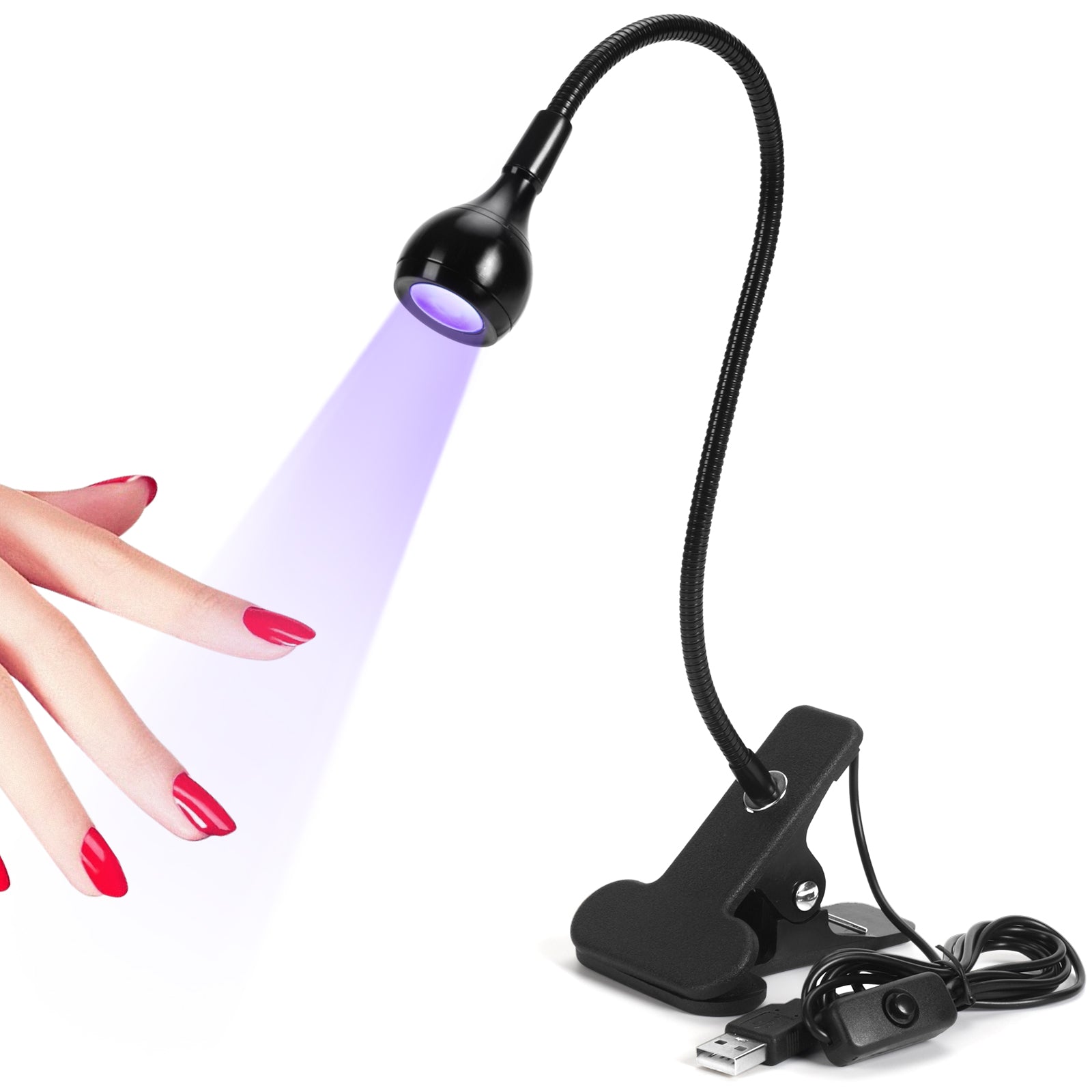 Mini LED Nail Lamp USB Flexible Nail Dryer | SAVILAND