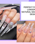 Clear 5-in-1 Builder Gel for Nail Repair & Extensions