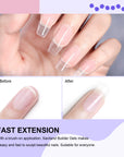 Clear 5-in-1 Builder Gel for Nail Repair & Extensions