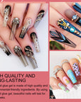 long lasting SAVILAND 4 in 1 nail glue gel