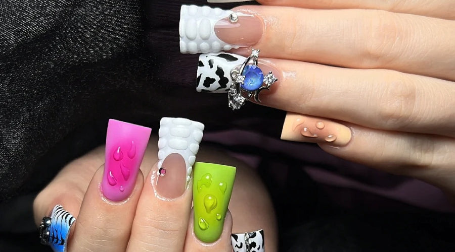 use Saviland acrylic powder do acrylic duck nails