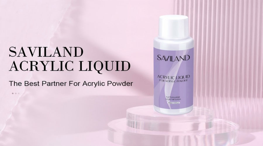 Saviland monomer acrylic nail liquid 8oz