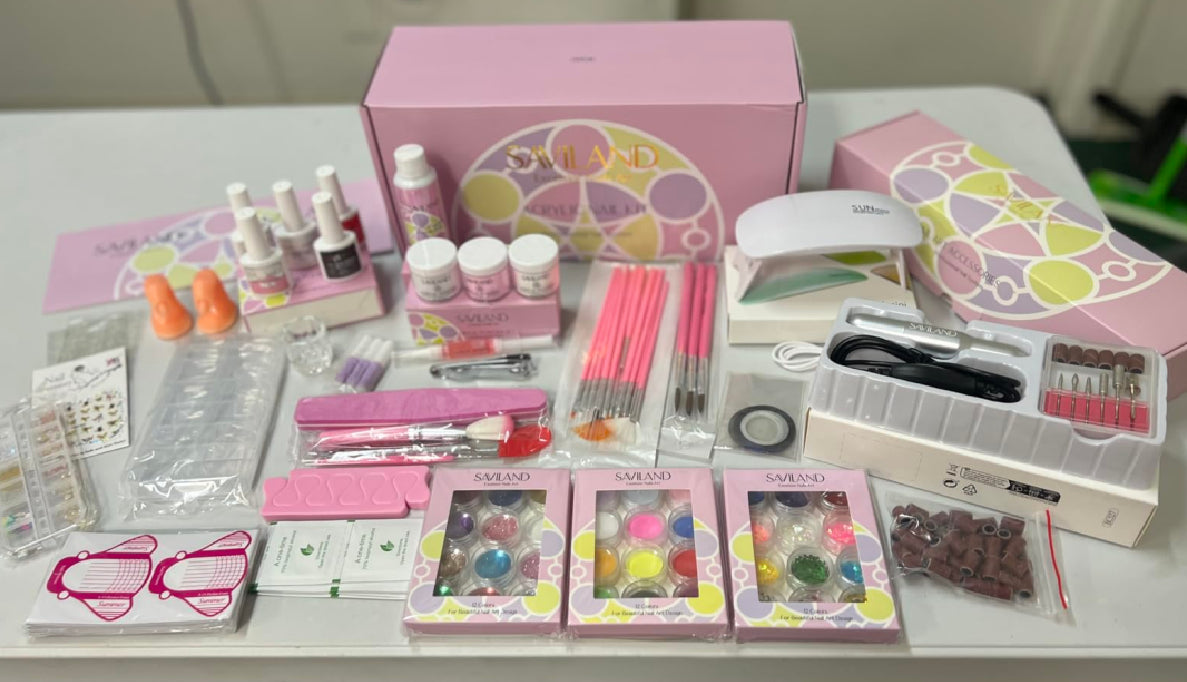 Saviland acrylic nail kit with drill