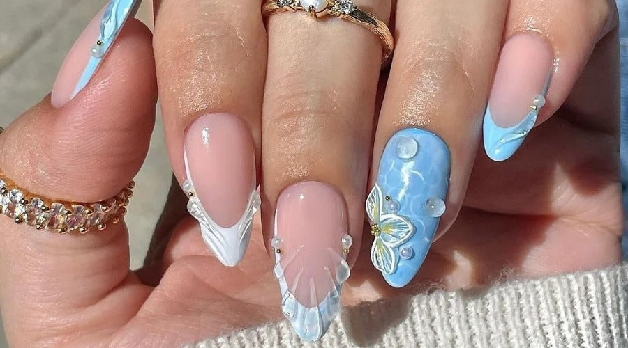 3D gel nail designs